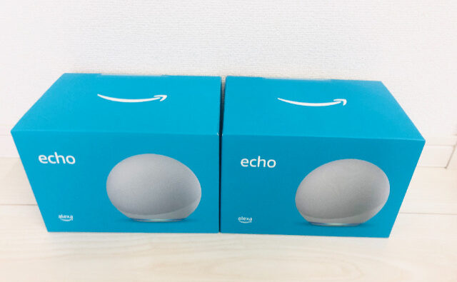 Amazon Echo 第4世代を2台の使用レビュー！ステレオ再生はどう？